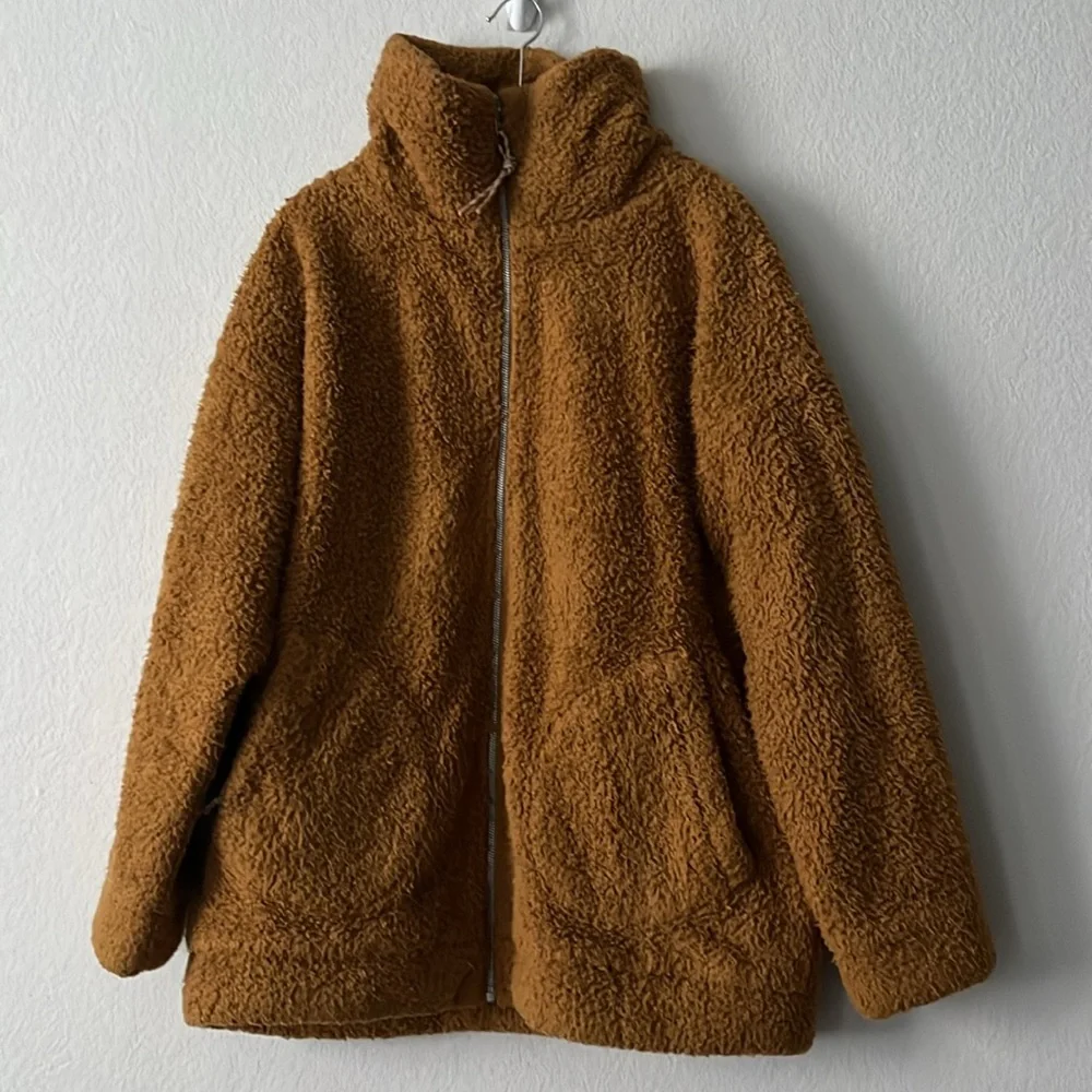 Lululemon Oh So Sherpa Jacket Spiced Bronze - Picture 3 of 14